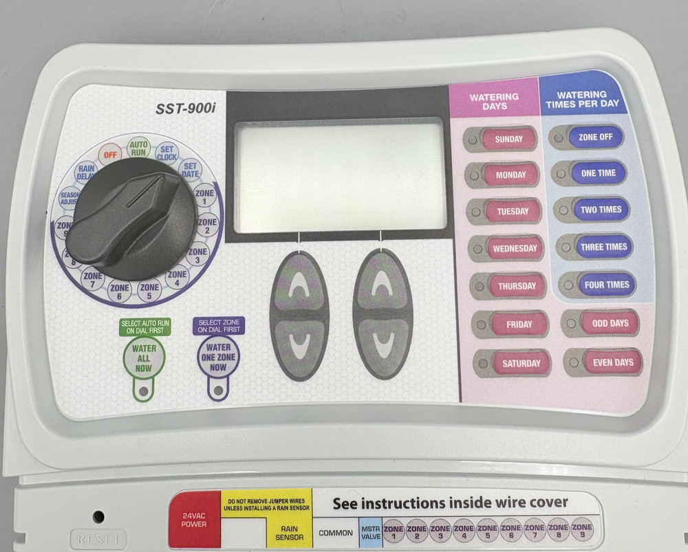 Rain Bird SST-900in 9-Zone Indoor Timer Irrigation Sprinkler Controller System