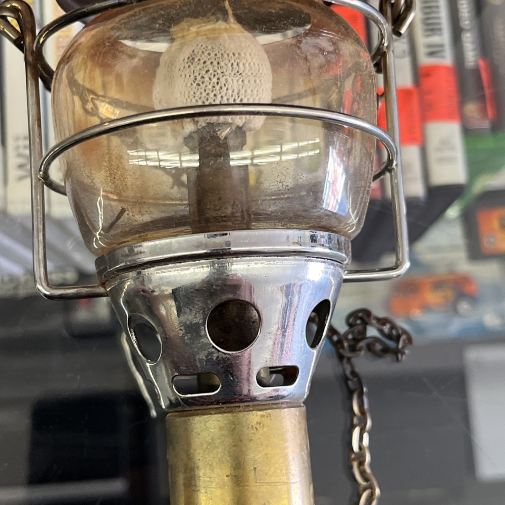 Schott Suprax Lantern Single Mantle, Back Packing, Propane, Made in Germany EUC