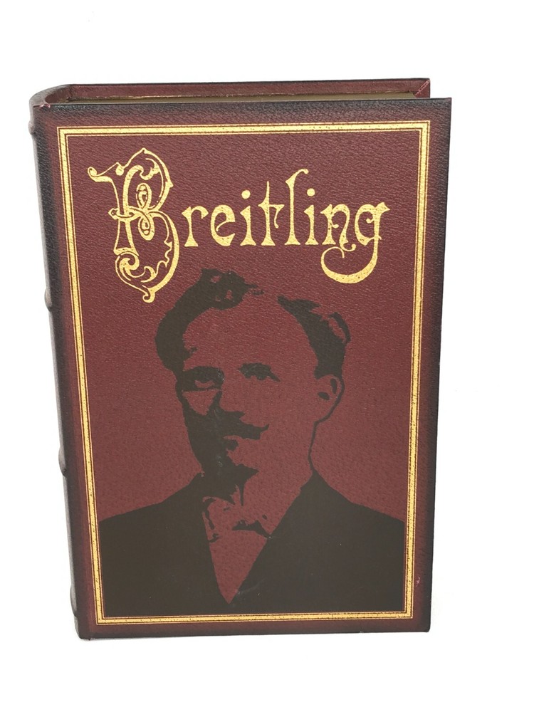 Breitling Book Safe Lock Box With Key