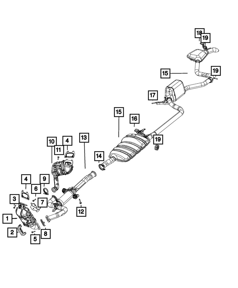 Genuine Mopar Hex Flange Head Bolt 6512593AA