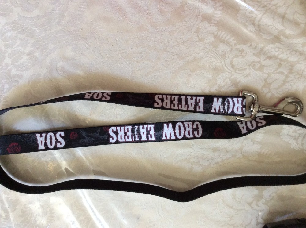 Dog Leash & Collar set ((SOA Crow))