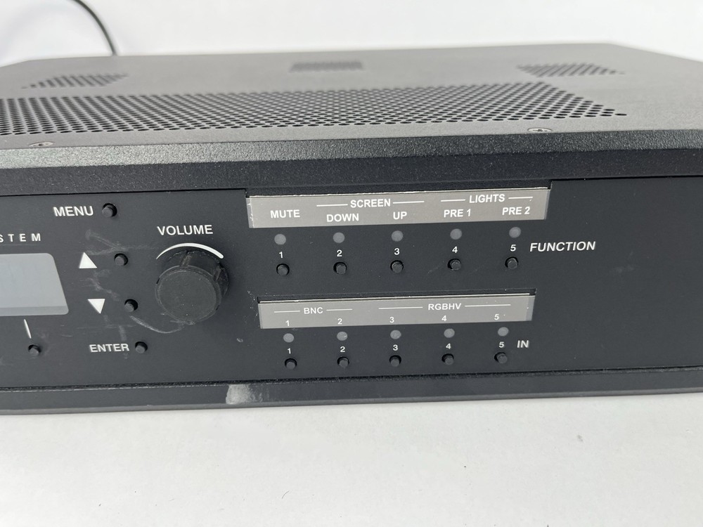 Rack Mountable Crestron MPS-100 / Multimedia Presentation System Tested Working