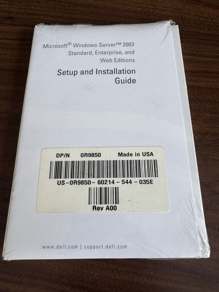 Microsoft®Windows Server 2003 Enterprise Edition • NEW • Sealed