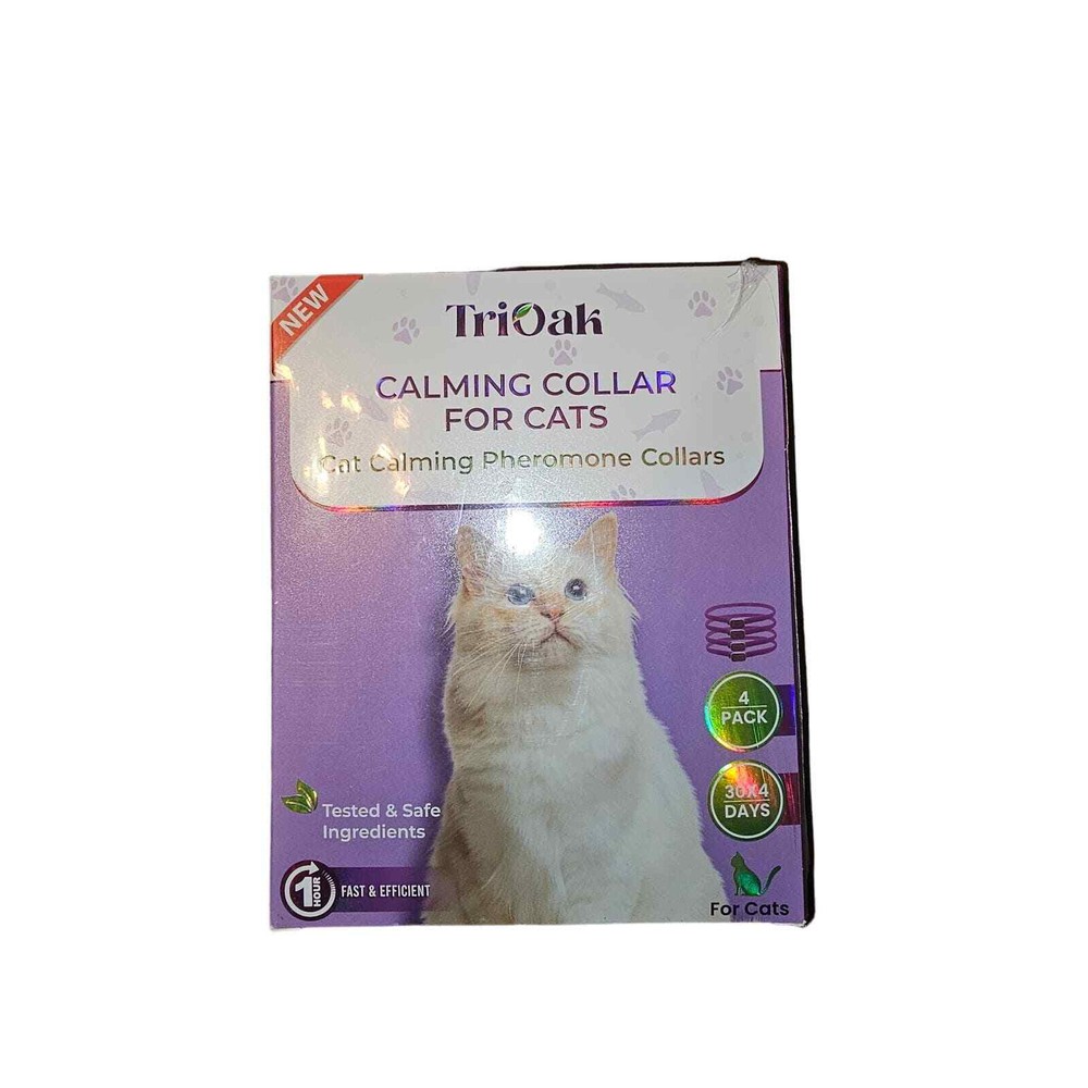 TriOak calming callsr for cats 4 pack