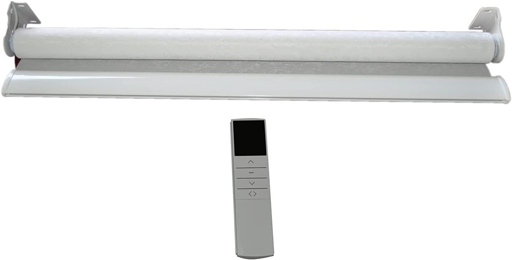 Motorized remote controlled retractable golf simulator impact screen Pro DIY