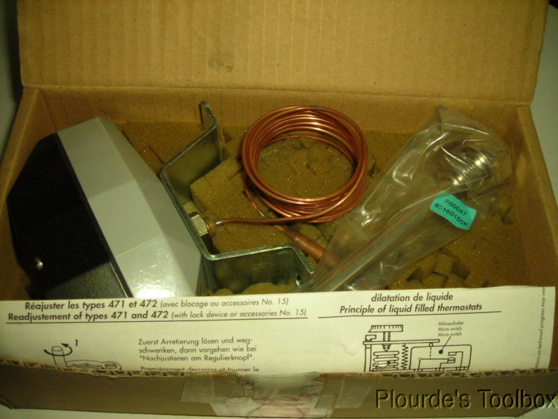 New Trafag Sensor Controls IS95 Thermostat, 222547-015