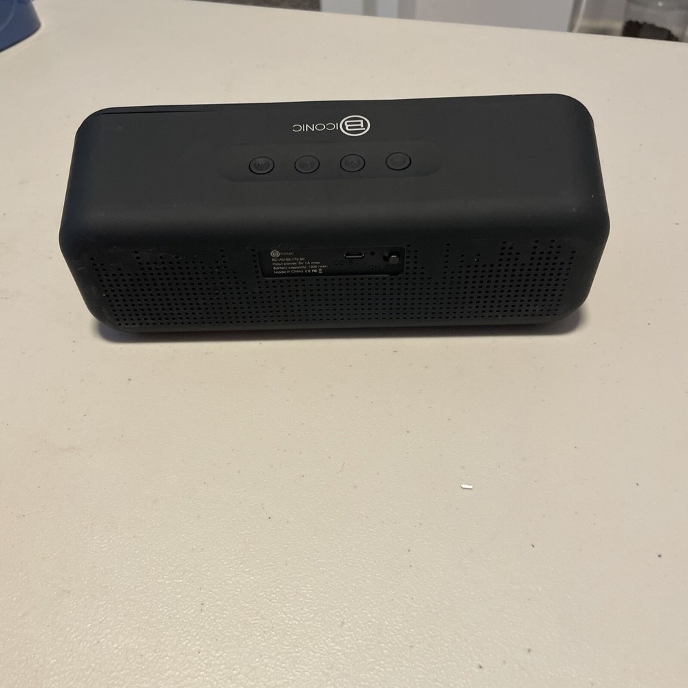 B iConic Bluetooth Wireless Portable Speaker Color Changing