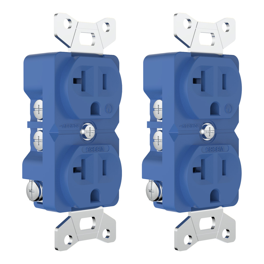 OFC Copper US AC HiFi Power Receptacles Wall Duplex Distributor Socket Outlet