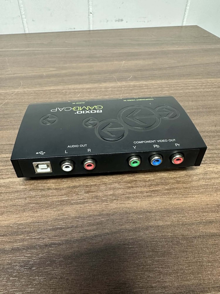 Roxio GameCap HU348-E Component Video Input Retro Gaming Capture Very Good 4E