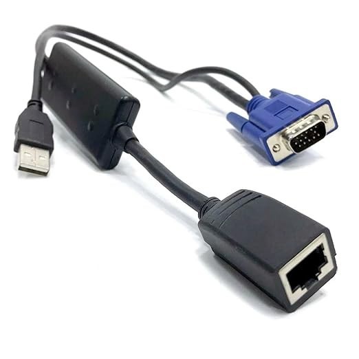 Dell KVM Switch Server System Interface Pod Cable | 520-294-504 | OUF366