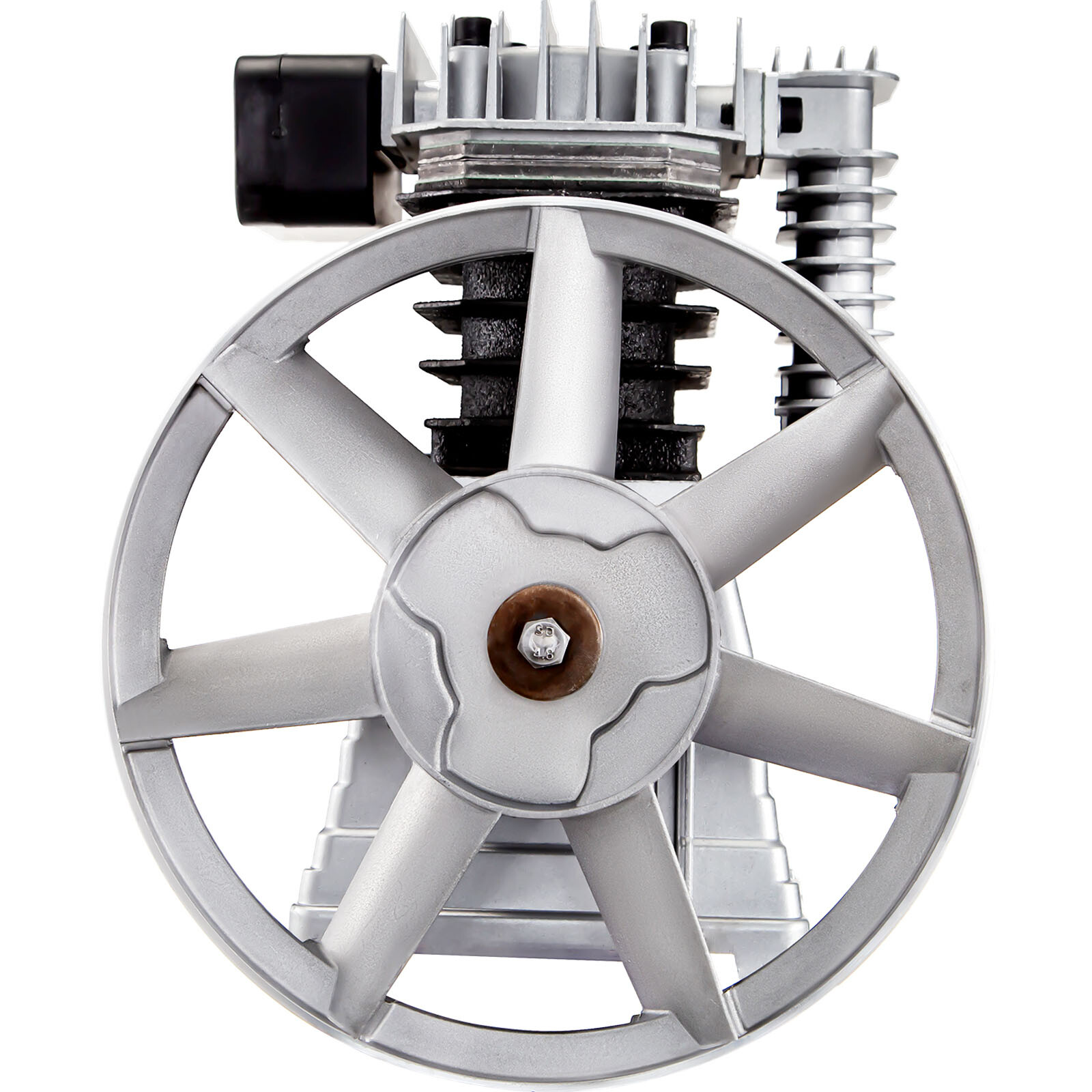 VEVOR Air Compressor Pump Motor 3HP Aluminum 160PSI 12CFM 2 Cylinder 1 Stage