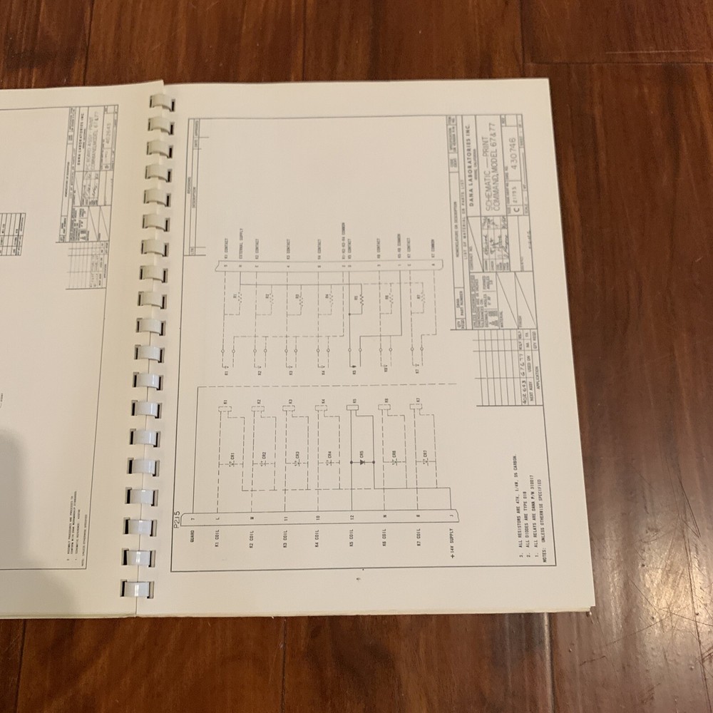 Dana Programming & Electrical Output for Digital Voltmeter 5403 010, 015, 030