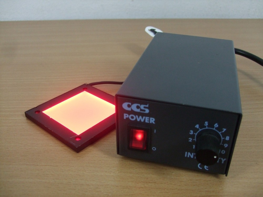 CCS PSB-1012-WW LED CONTROLLER LFL-50 FLAT RED LIGHT BACKLIGHT MACHINE VISION