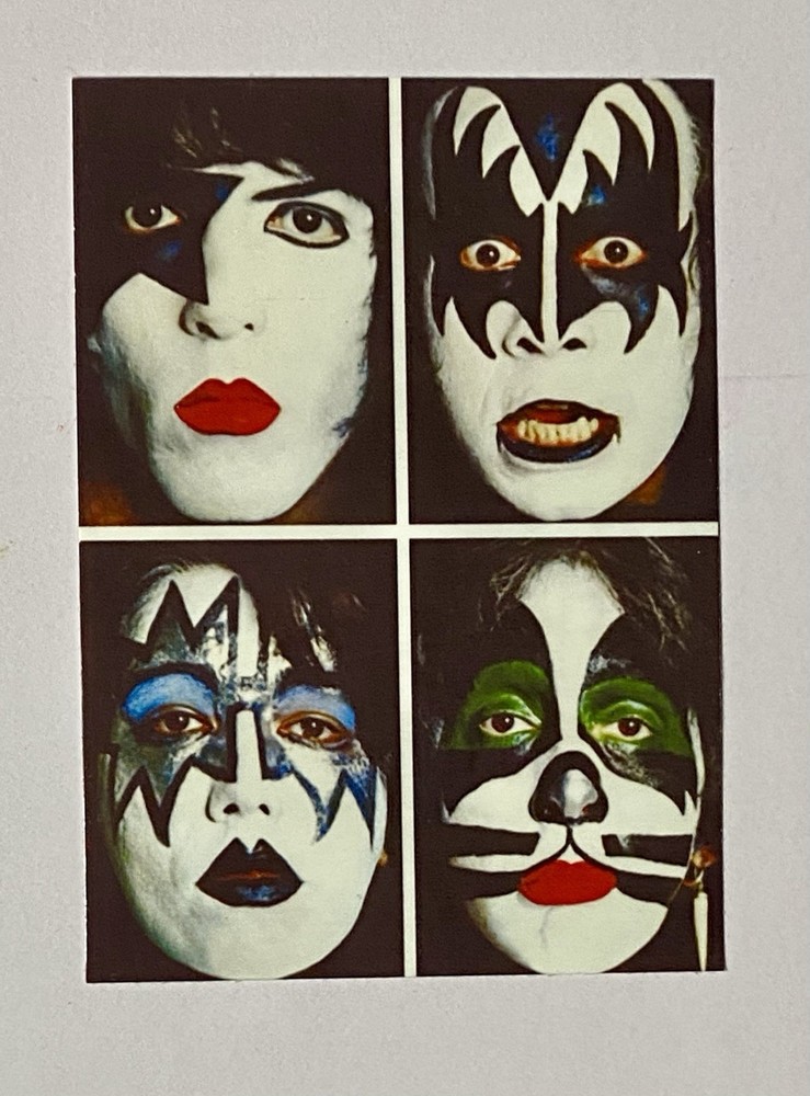 KISS STICKER 3.3” x 2.3”