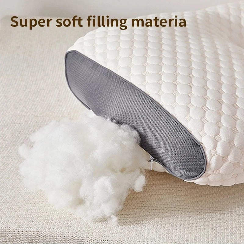 2PC Memory Foam | Neck Pillow Sleeping | Soft Ergonomic Cervical Support Cushion