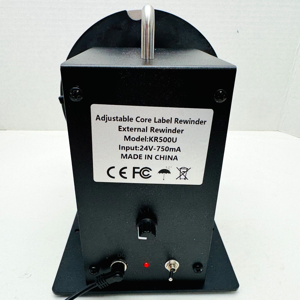 Adjustable Automatic Core Label External Bidirectional Rewinder KR500U