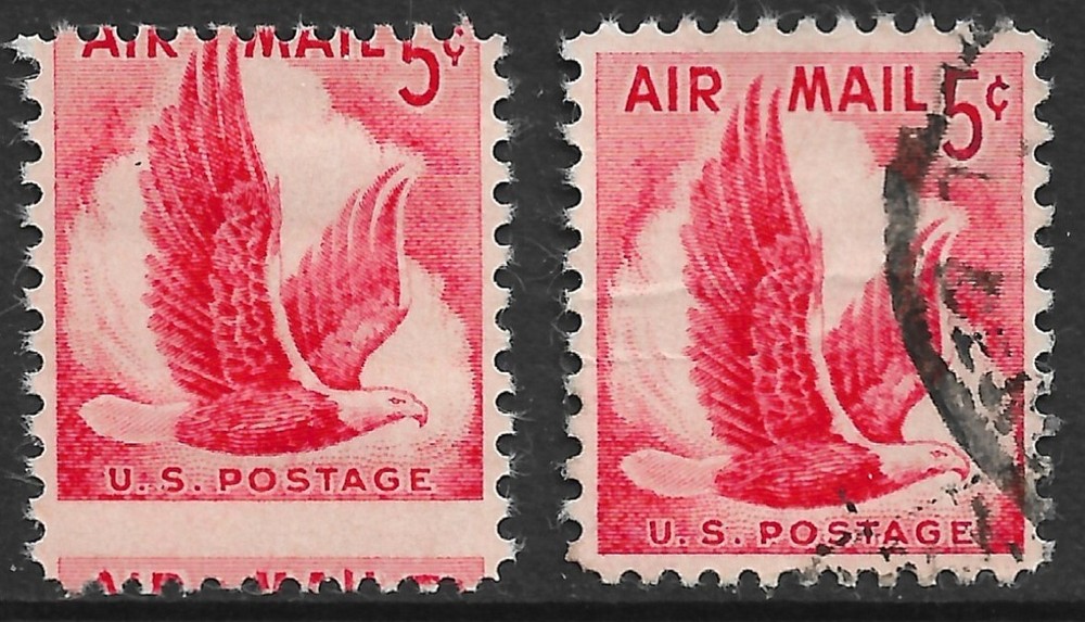 US Stamp #C50 5c. Eagle Error MNH