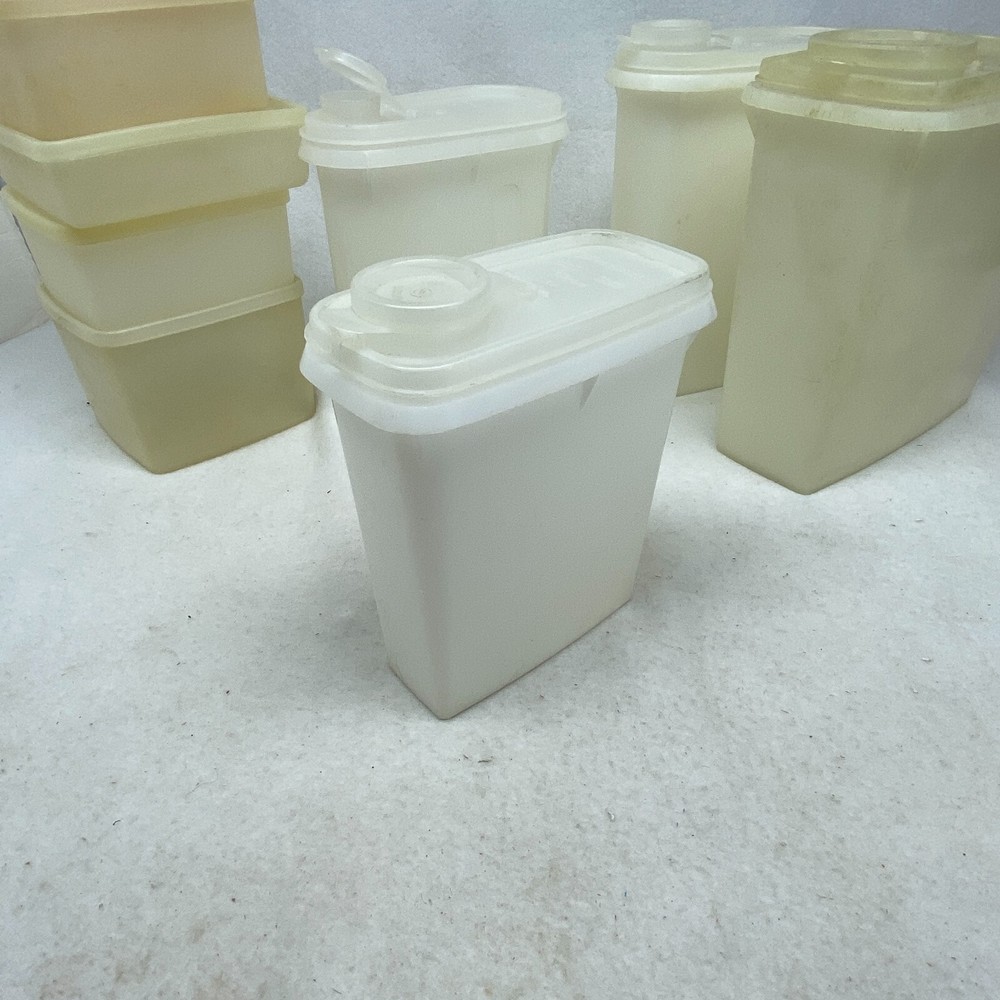tupperware vintage containers and pitchers A