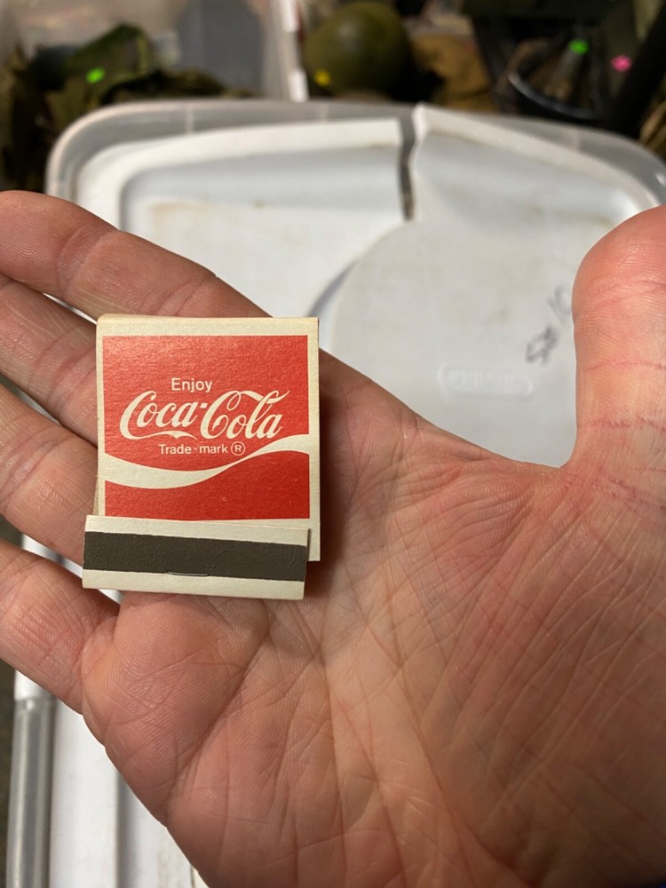 ORIGINAL WWII US ARMY GI PERSONAL ITEMS MATCHSTICK BOOKLET-NOS UNISSUED,