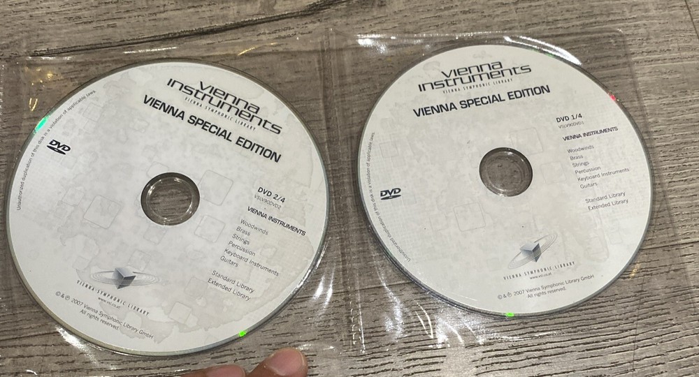 VIENNA SYMPHONIC LIBRARY SPECIAL EDITION VSL INSTRUMENTS SOFTWARE