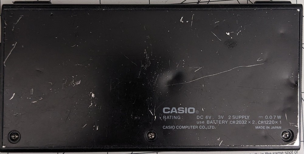 Vintage CASIO FX-795P Pocket Personal Computer