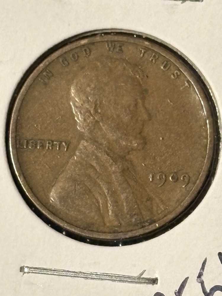 1909 Lincoln Cent  XF/VF