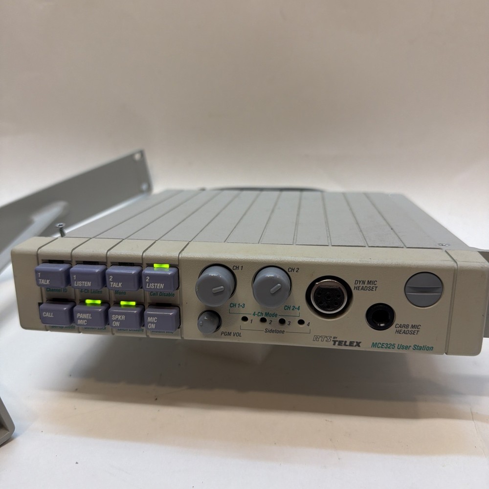 RTS Telex MCE-325 Programmable 2 to 4 Channel Intercom User Station