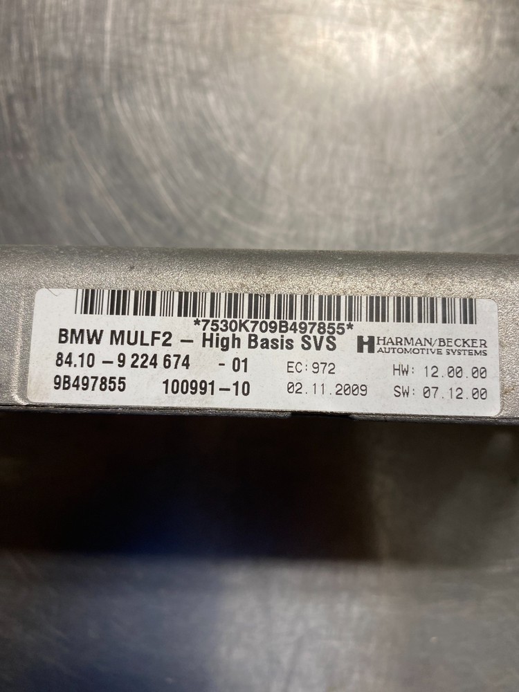 09 10 11 12 BMW E90 E91 E92 High Basis Communication Control Module OEM 9224674