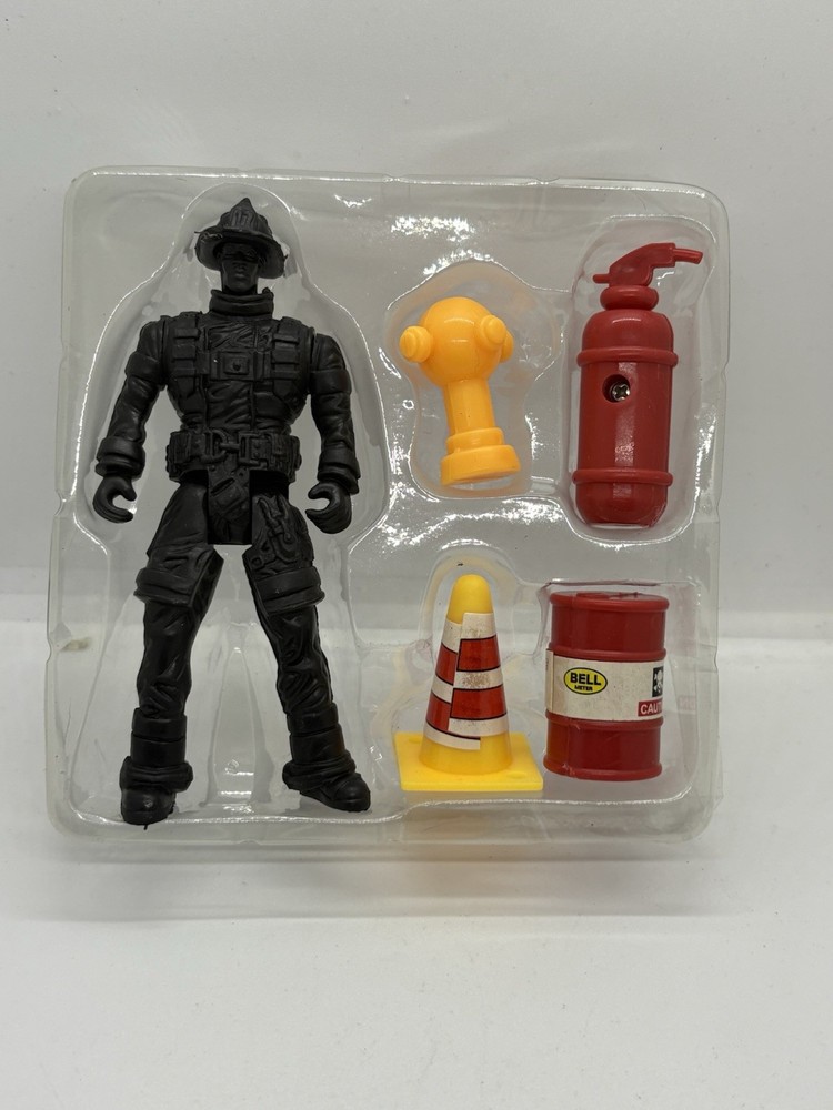 Vintage Fireman Set  plastic Toys