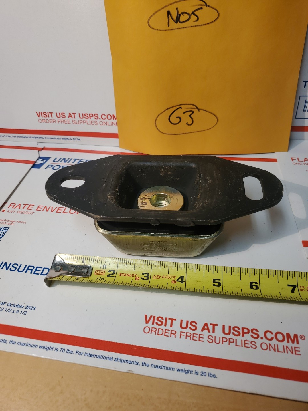 VOLVO PENTA TMD 22 ENGINE ISOLATER/ MOUNT #858161/846765 5321338-001 NEW, G2