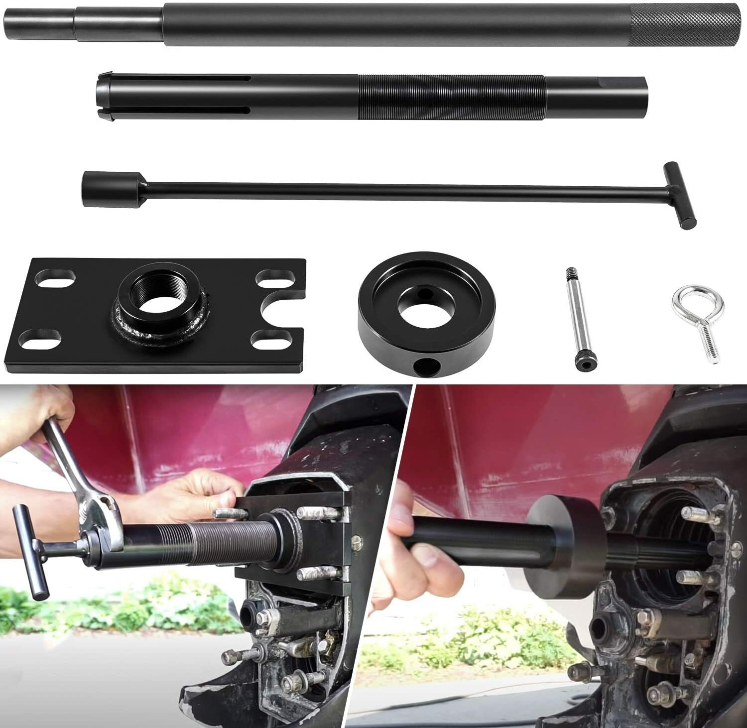 Mercruiser Alpha, Bravo Boat Gimbal Bearing Puller,  Installer, Alignment tools