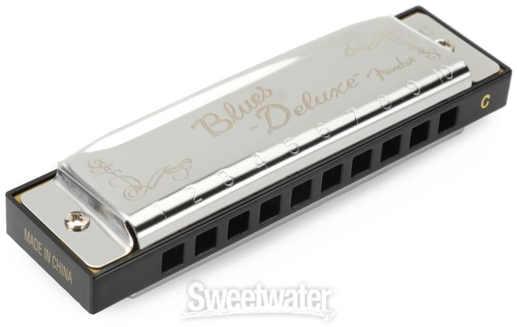 Fender Blues Deluxe Harmonica - 7-pack with Case