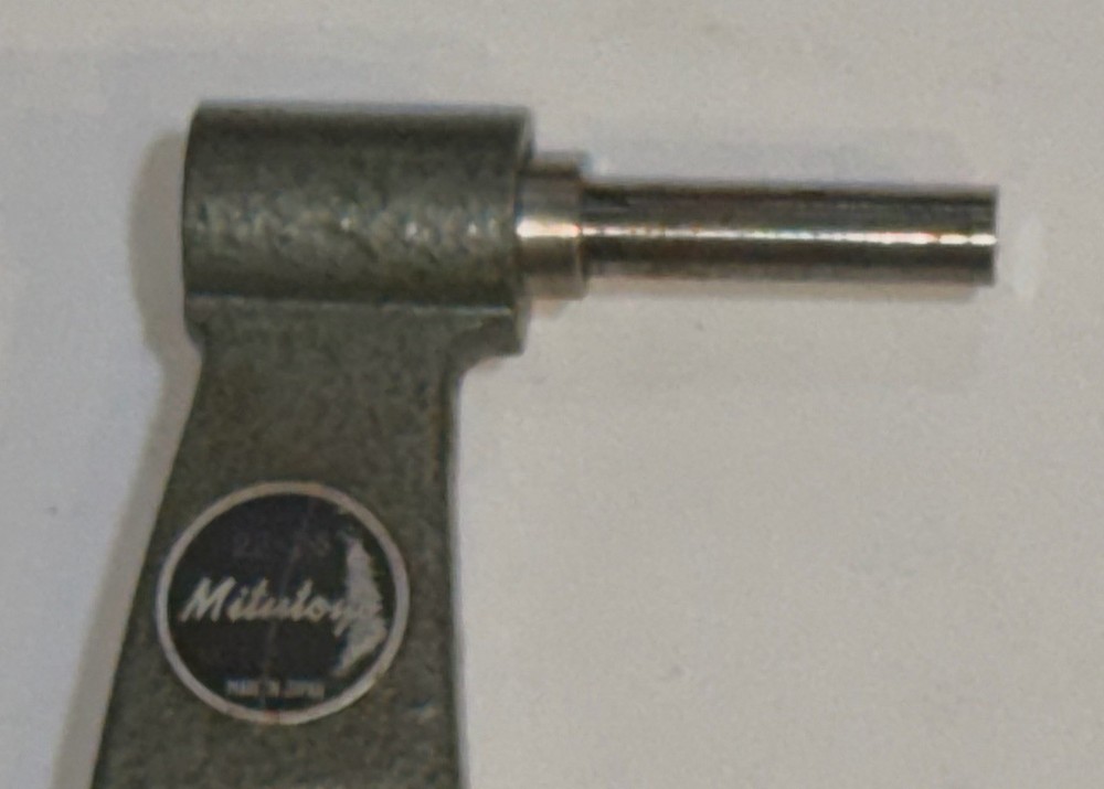 Mitutoyo 22–23” Locking Ratcheting Outside Micrometer Large Frame