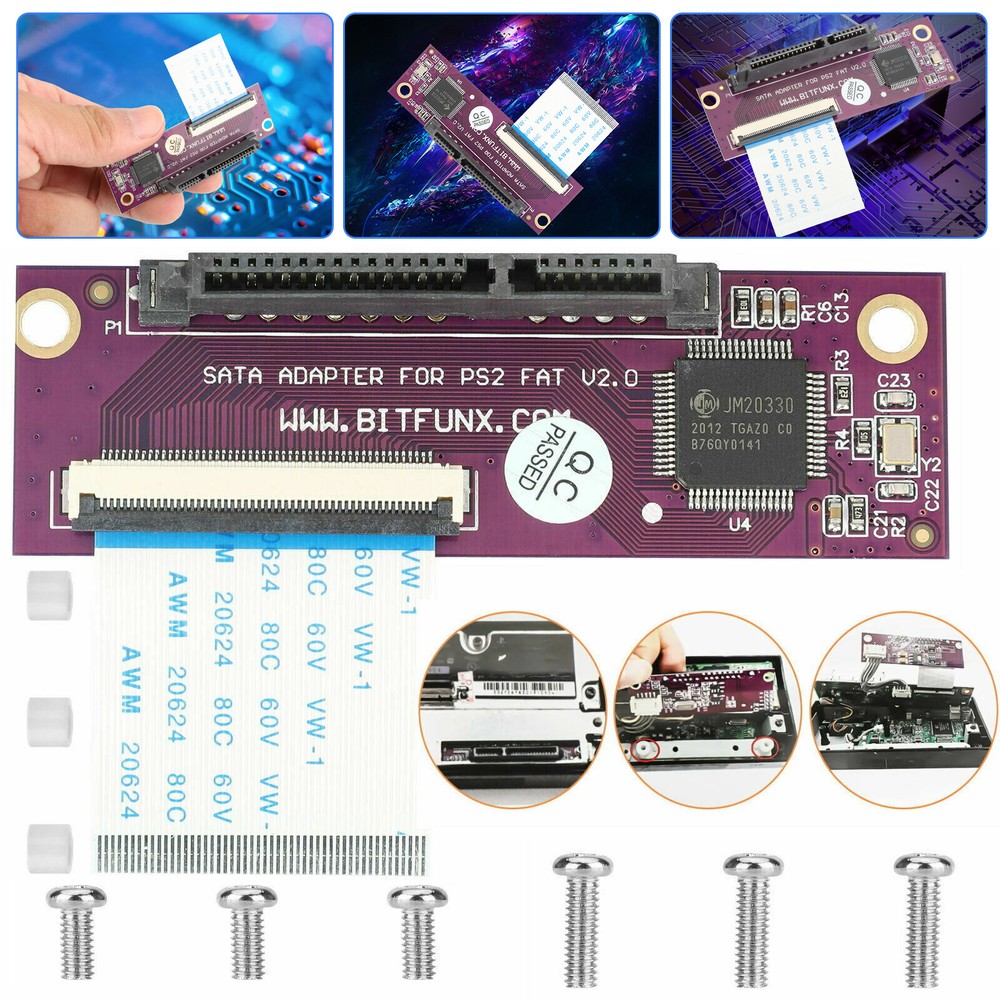 SATA Upgrade Adapter for PS2 IDE Hard Drive Network Adapter Set