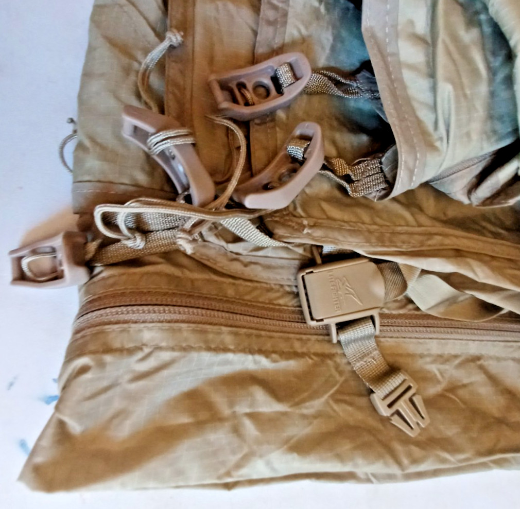 USGI Lite Fighter One Man Tactical Tent Tan Exc