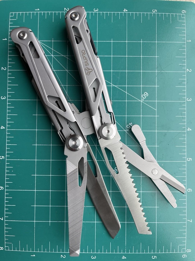 Siupro Multitool Knife Folding Folder Multi Tool Pliers Knife Very Clean EDC