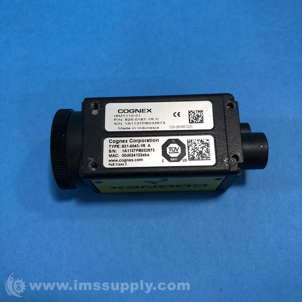 Cognex 825-0187-1R C Machine Vision Camera Micro Reader USIP