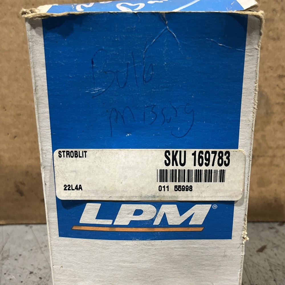🔥LPM Microstrobe 470-1280 Orange Strobe Light, Missing Bulb, New Free Ship🇺🇸