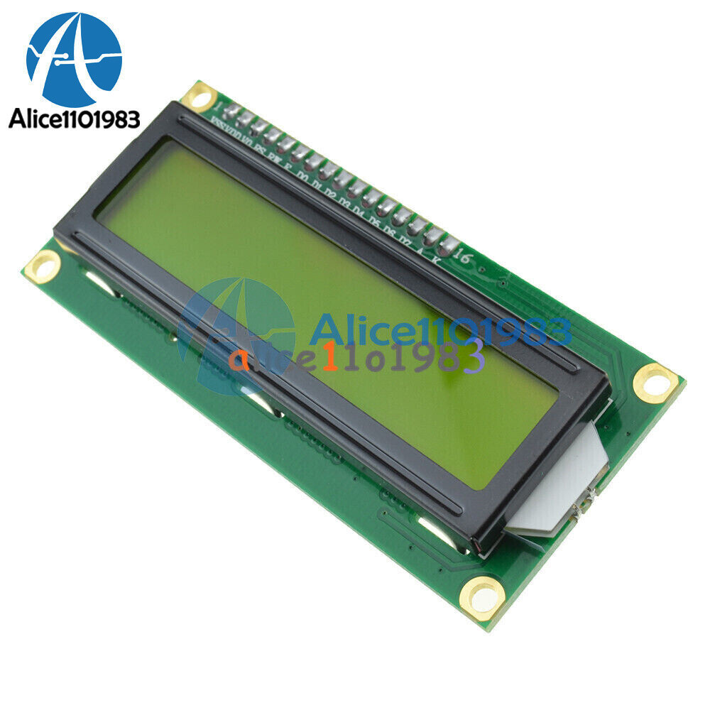 Blue/Yellow IIC/I2C/TWI/SP​​I Interface1602 2004 Character LCD Module Display