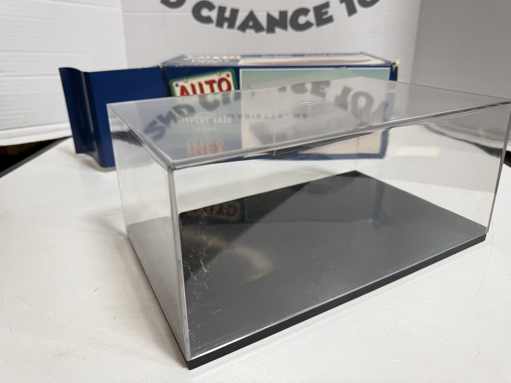 IMEX Display Case - 1/18 Auto & 1/35 Military - Clear/Stackable 2511 Black Base