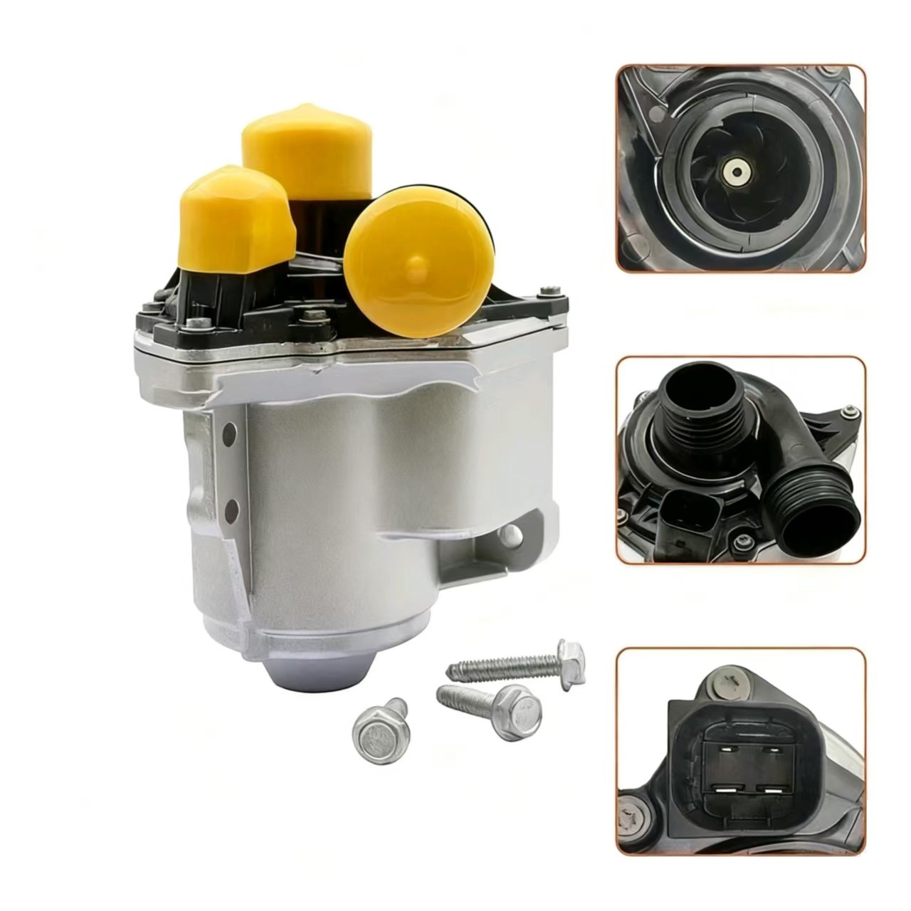 Electric Engine Water Pump w/Thermostat 11517632426 For BMW 335i 535i x1 x3 X5