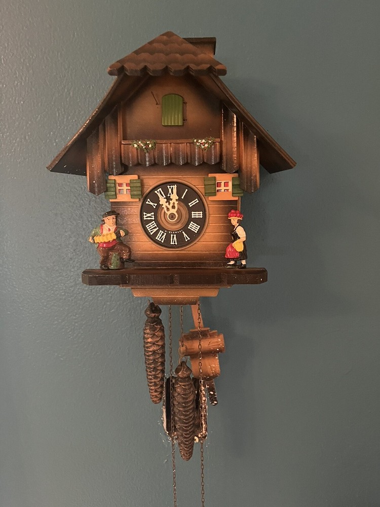 vintage west germany cuckoo clock