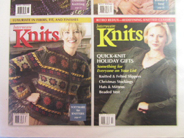 INTERWEAVE KNITS 1998 COLLECTION CD ROM FOUR PATTERNS: SPRING SUMMER FALL WINTER