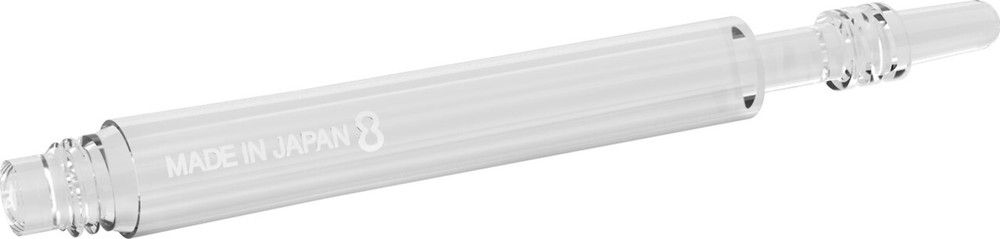 Target 8 Flight Spinning Shaft Medium Clear (33mm)
