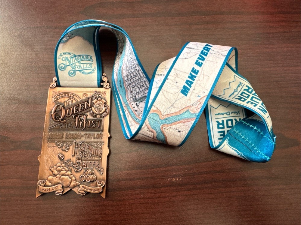 The Conqueror Virtual Challenge Niagara Falls Medal