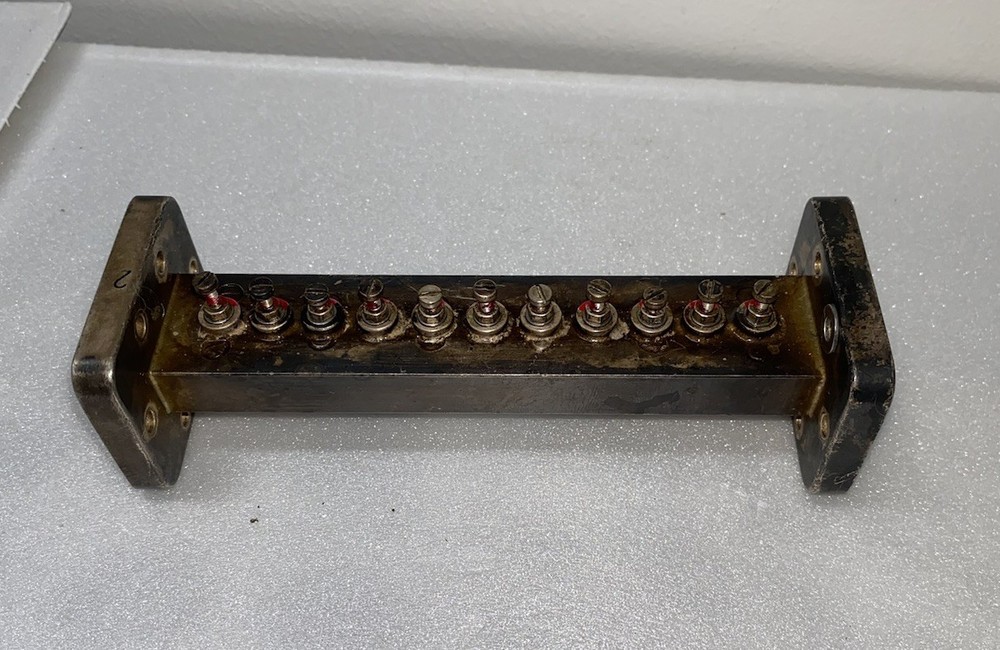 FILTER 10.620 Ghz WR90 FOREM Range 10-10.8 Ghz -1.4 TESTED