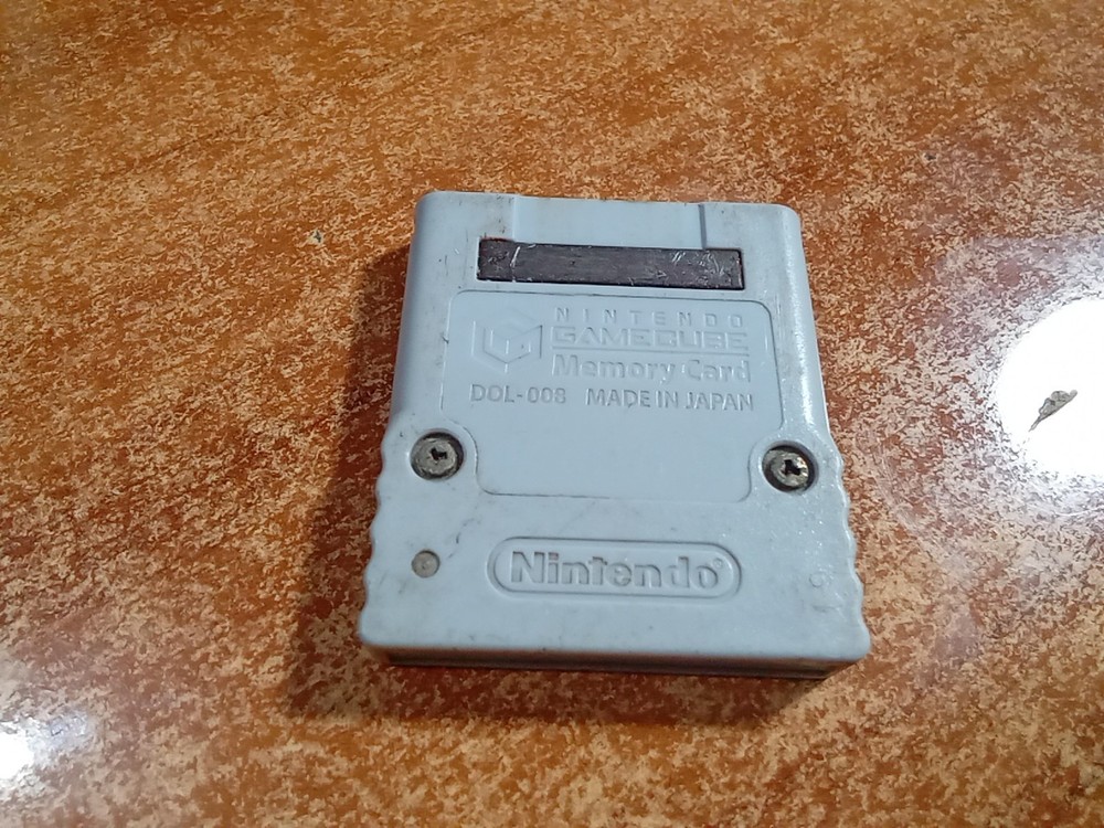 Nintendo GameCube 59 Blocks Memory Card DOL-008 *TESTED*