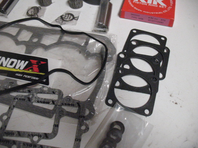 END OF SEASON SPECIAL SKIDOO 800R DUAL RING PISTON TOP END KIT BEARINGS GASKETS