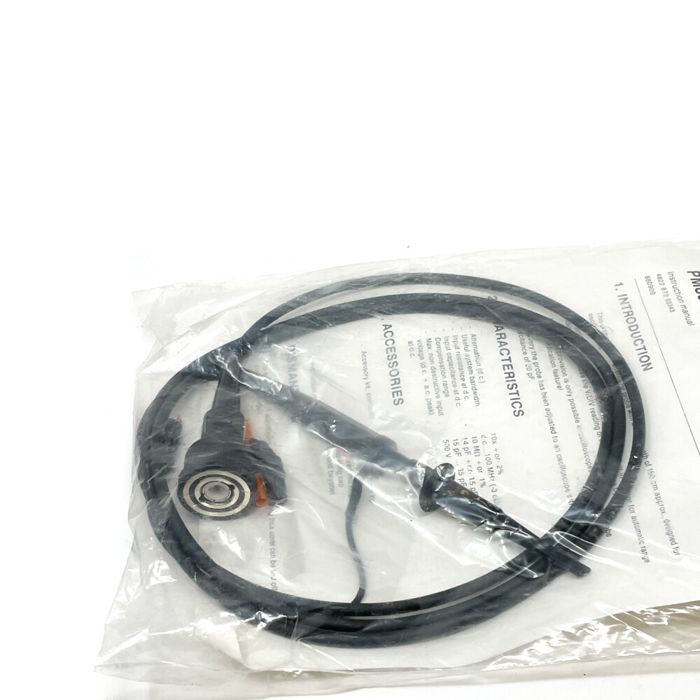 Philips PM8926/59 10:1 Passive Attenuator Probe for Oscilloscopes