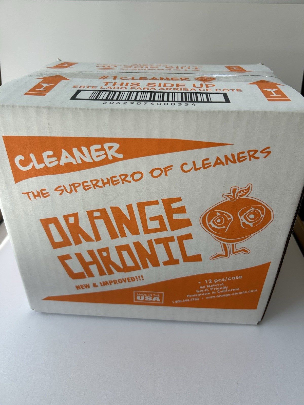 ORANGE CHRONIC 12 oz Cleaners (12 In Case)